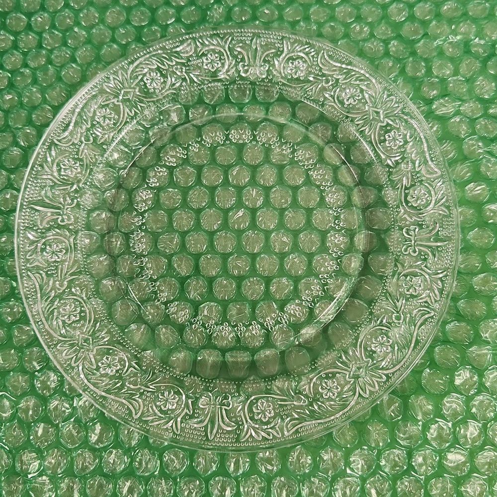 KIG Pressed Glass Plate